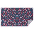 thumbnail image 1 of Pioneer Flower Floral Print Pattern Rectangle Tablecloth 60"x102",Waterproof Polyester Rectangle Table Cloth, Wipeable Spillproof Polyester Tablecloth for Dining, Camping, Indoor and Outdoor, 1 of 6