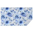 thumbnail image 1 of Pioneer Flower Floral Print Pattern Rectangle Tablecloth 60"x102",Waterproof Polyester Rectangle Table Cloth, Wipeable Spillproof Polyester Tablecloth for Dining, Camping, Indoor and Outdoor, 1 of 6