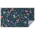 thumbnail image 1 of Pioneer Flower Floral Print Pattern Rectangle Tablecloth 60"x102",Waterproof Polyester Rectangle Table Cloth, Wipeable Spillproof Polyester Tablecloth for Dining, Camping, Indoor and Outdoor, 1 of 6