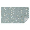 thumbnail image 1 of Pioneer Flower Floral Print Pattern Rectangle Tablecloth 60"x102",Waterproof Polyester Rectangle Table Cloth, Wipeable Spillproof Polyester Tablecloth for Dining, Camping, Indoor and Outdoor, 1 of 6