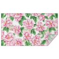 thumbnail image 1 of Pioneer Flower Floral Print Pattern Rectangle Tablecloth 60"x102",Waterproof Polyester Rectangle Table Cloth, Wipeable Spillproof Polyester Tablecloth for Dining, Camping, Indoor and Outdoor, 1 of 6