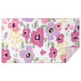 thumbnail image 1 of Pioneer Flower Floral Print Pattern Rectangle Tablecloth 60"x102",Waterproof Polyester Rectangle Table Cloth, Wipeable Spillproof Polyester Tablecloth for Dining, Camping, Indoor and Outdoor, 1 of 6