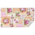 thumbnail image 1 of Pioneer Flower Floral Print Pattern Rectangle Tablecloth 60"x102",Waterproof Polyester Rectangle Table Cloth, Wipeable Spillproof Polyester Tablecloth for Dining, Camping, Indoor and Outdoor, 1 of 6