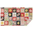 thumbnail image 1 of Pioneer Flower Floral Print Pattern Rectangle Tablecloth 60"x102", Waterproof Polyester Table Cloth, Wipeable Spillproof for Dining Camping Indoor Outdoor, 1 of 6