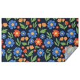 thumbnail image 1 of Pioneer Flower Floral Print Pattern Rectangle Tablecloth 60"x102", Waterproof Polyester Table Cloth, Wipeable Spillproof for Dining Camping Indoor Outdoor, 1 of 6