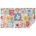 thumbnail image 1 of Pioneer Flower Floral Print Pattern Rectangle Tablecloth 60"x102", Waterproof Polyester Table Cloth, Wipeable Spillproof for Dining Camping Indoor Outdoor, 1 of 6
