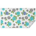 thumbnail image 1 of Pioneer Flower Floral Print Pattern Rectangle Tablecloth 60"x102", Waterproof Polyester Table Cloth, Wipeable Spillproof for Dining Camping Indoor Outdoor, 1 of 6