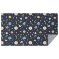 thumbnail image 1 of Pioneer Flower Floral Print Pattern Rectangle Tablecloth 60"x102", Waterproof Polyester Table Cloth, Wipeable Spillproof for Dining Camping Indoor Outdoor, 1 of 6