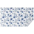 thumbnail image 1 of Pioneer Flower Floral Print Pattern Rectangle Tablecloth 60"x102", Waterproof Polyester Table Cloth, Wipeable Spillproof for Dining Camping Indoor Outdoor, 1 of 6