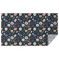 thumbnail image 1 of Pioneer Flower Floral Print Pattern Rectangle Tablecloth 60"x102", Waterproof Polyester Table Cloth, Wipeable Spillproof for Dining Camping Indoor Outdoor, 1 of 6
