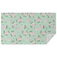 thumbnail image 1 of Pioneer Flower Floral Print Pattern Rectangle Tablecloth 60"x102", Waterproof Polyester Table Cloth, Wipeable Spillproof for Dining Camping Indoor Outdoor, 1 of 6