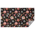 thumbnail image 1 of Pioneer Flower Floral Print Pattern Rectangle Tablecloth 60"x102", Waterproof Polyester Table Cloth, Wipeable Spillproof for Dining Camping Indoor Outdoor, 1 of 6