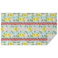 thumbnail image 1 of Pioneer Flower Floral Print Pattern Rectangle Tablecloth 60"x102", Waterproof Polyester Table Cloth, Wipeable Spillproof for Dining Camping Indoor Outdoor, 1 of 6