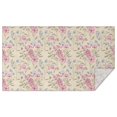 thumbnail image 1 of Pioneer Flower Floral Print Pattern Rectangle Tablecloth 60"x102", Waterproof Polyester Table Cloth, Wipeable Spillproof for Dining Camping Indoor Outdoor, 1 of 6