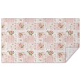 thumbnail image 1 of Pioneer Flower Floral Print Pattern Rectangle Tablecloth 60"x102", Waterproof Polyester Table Cloth, Wipeable Spillproof for Dining Camping Indoor Outdoor, 1 of 6