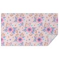 thumbnail image 1 of Pioneer Flower Floral Print Pattern Rectangle Tablecloth 60"x102", Waterproof Polyester Table Cloth, Wipeable Spillproof for Dining Camping Indoor Outdoor, 1 of 6