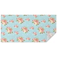 thumbnail image 1 of Pioneer Flower Floral Print Pattern Rectangle Tablecloth 60"x120",Waterproof Polyester Rectangle Table Cloth, Wipeable Spillproof Polyester Tablecloth for Dining, Camping, Indoor and Outdoor, 1 of 6