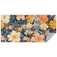 thumbnail image 1 of Pioneer Flower Floral Print Pattern Rectangle Tablecloth 60"x120",Waterproof Polyester Rectangle Table Cloth, Wipeable Spillproof Polyester Tablecloth for Dining, Camping, Indoor and Outdoor, 1 of 6
