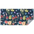 thumbnail image 1 of Pioneer Flower Floral Print Pattern Rectangle Tablecloth 60"x120",Waterproof Polyester Rectangle Table Cloth, Wipeable Spillproof Polyester Tablecloth for Dining, Camping, Indoor and Outdoor, 1 of 6