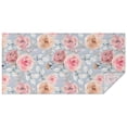 thumbnail image 1 of Pioneer Flower Floral Print Pattern Rectangle Tablecloth 60"x120",Waterproof Polyester Rectangle Table Cloth, Wipeable Spillproof Polyester Tablecloth for Dining, Camping, Indoor and Outdoor, 1 of 6