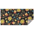 thumbnail image 1 of Pioneer Flower Floral Print Pattern Rectangle Tablecloth 60"x120",Waterproof Polyester Rectangle Table Cloth, Wipeable Spillproof Polyester Tablecloth for Dining, Camping, Indoor and Outdoor, 1 of 6