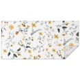 thumbnail image 1 of Pioneer Flower Floral Print Pattern Rectangle Tablecloth 60"x120",Waterproof Polyester Rectangle Table Cloth, Wipeable Spillproof Polyester Tablecloth for Dining, Camping, Indoor and Outdoor, 1 of 6