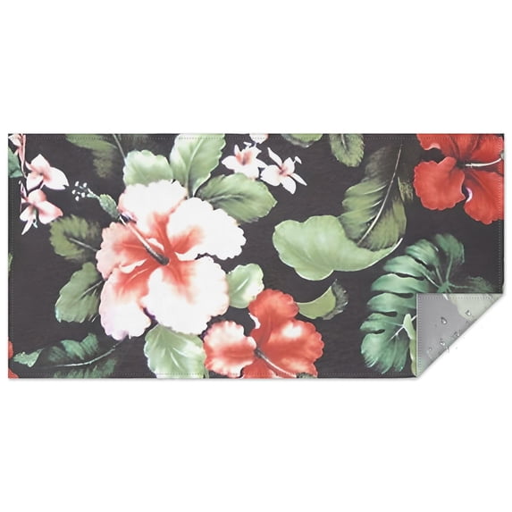 Pioneer Flower Floral Print Pattern Rectangle Tablecloth 60"x120",Waterproof Polyester Rectangle Table Cloth, Wipeable Spillproof Polyester Tablecloth for Dining, Camping, Indoor and Outdoor