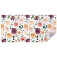 thumbnail image 1 of Pioneer Flower Floral Print Pattern Rectangle Tablecloth 60"x120",Waterproof Polyester Rectangle Table Cloth, Wipeable Spillproof Polyester Tablecloth for Dining, Camping, Indoor and Outdoor, 1 of 6