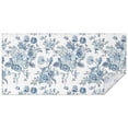 thumbnail image 1 of Pioneer Flower Floral Print Pattern Rectangle Tablecloth 60"x120",Waterproof Polyester Rectangle Table Cloth, Wipeable Spillproof Polyester Tablecloth for Dining, Camping, Indoor and Outdoor, 1 of 6