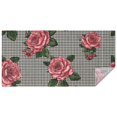 thumbnail image 1 of Pioneer Flower Floral Print Pattern Rectangle Tablecloth 60"x120",Waterproof Polyester Rectangle Table Cloth, Wipeable Spillproof Polyester Tablecloth for Dining, Camping, Indoor and Outdoor, 1 of 6