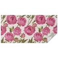 thumbnail image 1 of Pioneer Flower Floral Print Pattern Rectangle Tablecloth 60"x120",Waterproof Polyester Rectangle Table Cloth, Wipeable Spillproof Polyester Tablecloth for Dining, Camping, Indoor and Outdoor, 1 of 6