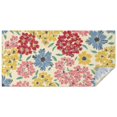 thumbnail image 1 of Pioneer Flower Floral Print Pattern Rectangle Tablecloth 60"x120",Waterproof Polyester Rectangle Table Cloth, Wipeable Spillproof Polyester Tablecloth for Dining, Camping, Indoor and Outdoor, 1 of 6