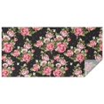 thumbnail image 1 of Pioneer Flower Floral Print Pattern Rectangle Tablecloth 60"x120",Waterproof Polyester Rectangle Table Cloth, Wipeable Spillproof Polyester Tablecloth for Dining, Camping, Indoor and Outdoor, 1 of 6