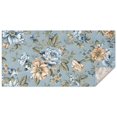 thumbnail image 1 of Pioneer Flower Floral Print Pattern Rectangle Tablecloth 60"x120",Waterproof Polyester Rectangle Table Cloth, Wipeable Spillproof Polyester Tablecloth for Dining, Camping, Indoor and Outdoor, 1 of 6