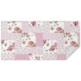 thumbnail image 1 of Pioneer Flower Floral Print Pattern Rectangle Tablecloth 60"x120",Waterproof Polyester Rectangle Table Cloth, Wipeable Spillproof Polyester Tablecloth for Dining, Camping, Indoor and Outdoor, 1 of 6