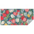 thumbnail image 1 of Pioneer Flower Floral Print Pattern Rectangle Tablecloth 60"x120",Waterproof Polyester Rectangle Table Cloth, Wipeable Spillproof Polyester Tablecloth for Dining, Camping, Indoor and Outdoor, 1 of 6