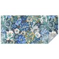thumbnail image 1 of Pioneer Flower Floral Print Pattern Rectangle Tablecloth 60"x120",Waterproof Polyester Rectangle Table Cloth, Wipeable Spillproof Polyester Tablecloth for Dining, Camping, Indoor and Outdoor, 1 of 6