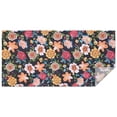 thumbnail image 1 of Pioneer Flower Floral Print Pattern Rectangle Tablecloth 60"x120",Waterproof Polyester Rectangle Table Cloth, Wipeable Spillproof Polyester Tablecloth for Dining, Camping, Indoor and Outdoor, 1 of 5