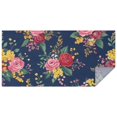 thumbnail image 1 of Pioneer Flower Floral Print Pattern Rectangle Tablecloth 60"x120",Waterproof Polyester Rectangle Table Cloth, Wipeable Spillproof Polyester Tablecloth for Dining, Camping, Indoor and Outdoor, 1 of 6
