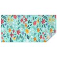 thumbnail image 1 of Pioneer Flower Floral Print Pattern Rectangle Tablecloth 60"x120",Waterproof Polyester Rectangle Table Cloth, Wipeable Spillproof Polyester Tablecloth for Dining, Camping, Indoor and Outdoor, 1 of 6