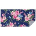 thumbnail image 1 of Pioneer Flower Floral Print Pattern Rectangle Tablecloth 60"x120",Waterproof Polyester Rectangle Table Cloth, Wipeable Spillproof Polyester Tablecloth for Dining, Camping, Indoor and Outdoor, 1 of 6