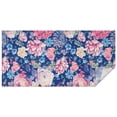thumbnail image 1 of Pioneer Flower Floral Print Pattern Rectangle Tablecloth 60"x120",Waterproof Polyester Rectangle Table Cloth, Wipeable Spillproof Polyester Tablecloth for Dining, Camping, Indoor and Outdoor, 1 of 6