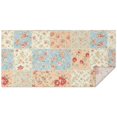 thumbnail image 1 of Pioneer Flower Floral Print Pattern Rectangle Tablecloth 60"x120", Waterproof Polyester Table Cloth, Wipeable Spillproof for Dining Camping Indoor Outdoor, 1 of 6