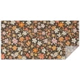thumbnail image 1 of Pioneer Flower Floral Print Pattern Rectangle Tablecloth 60"x120", Waterproof Polyester Table Cloth, Wipeable Spillproof for Dining Camping Indoor Outdoor, 1 of 6