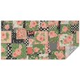 thumbnail image 1 of Pioneer Flower Floral Print Pattern Rectangle Tablecloth 60"x120", Waterproof Polyester Table Cloth, Wipeable Spillproof for Dining Camping Indoor Outdoor, 1 of 6
