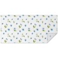 thumbnail image 1 of Pioneer Flower Floral Print Pattern Rectangle Tablecloth 60"x120", Waterproof Polyester Table Cloth, Wipeable Spillproof for Dining Camping Indoor Outdoor, 1 of 6