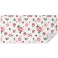 thumbnail image 1 of Pioneer Flower Floral Print Pattern Rectangle Tablecloth 60"x120", Waterproof Polyester Table Cloth, Wipeable Spillproof for Dining Camping Indoor Outdoor, 1 of 6