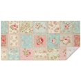 thumbnail image 1 of Pioneer Flower Floral Print Pattern Rectangle Tablecloth 60"x120", Waterproof Polyester Table Cloth, Wipeable Spillproof for Dining Camping Indoor Outdoor, 1 of 6