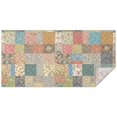 thumbnail image 1 of Pioneer Flower Floral Print Pattern Rectangle Tablecloth 60"x120", Waterproof Polyester Table Cloth, Wipeable Spillproof for Dining Camping Indoor Outdoor, 1 of 6