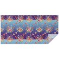 thumbnail image 1 of Pioneer Flower Floral Print Pattern Rectangle Tablecloth 60"x120", Waterproof Polyester Table Cloth, Wipeable Spillproof for Dining Camping Indoor Outdoor, 1 of 6